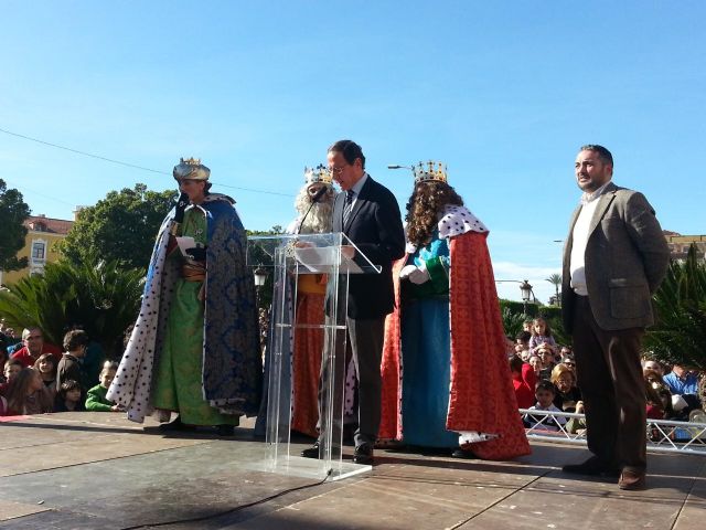 El Alcalde de Murcia pide a los Reyes Magos trabajo y salud para los murcianos