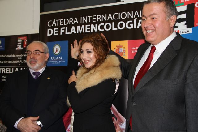 Nombramiento de Estrella Morente como directora de la Cátedra Internacional de Flamencología