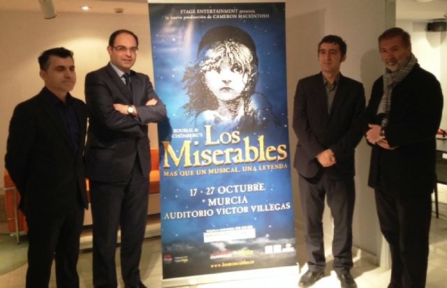 El Auditorio y Centro de Congresos Víctor Villegas acoge el musical ´Los Miserables´