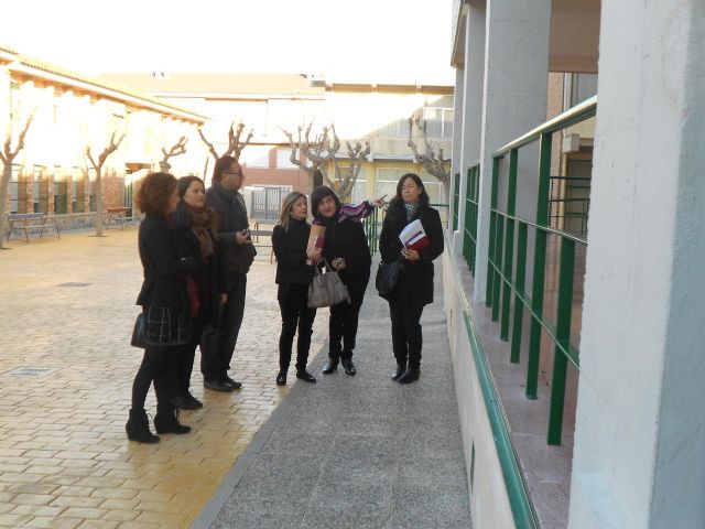 Mejoras en colegios de Sangonera la Verde