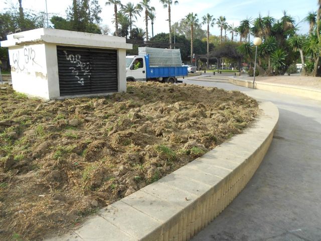 El jardín de los cactus, en obras