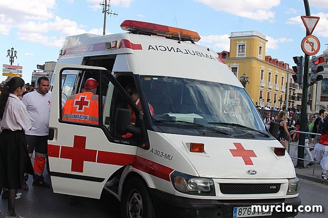 Los servicios sanitarios de emergencias han atendido, hasta las 19.30 horas, a 117 personas por incidencias relacionadas con el Bando de la Huerta