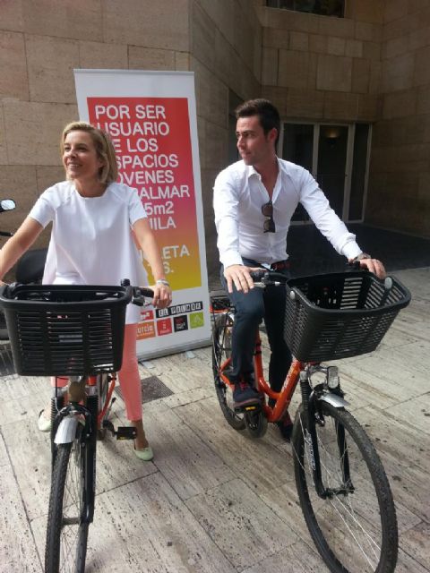 Los usuarios de los espacios 585m2 y El Palmar podrán alquilar bicicletas de forma totalmente gratuita