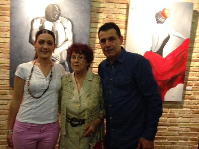 Las mujeres de Santo Ángel exponen su arte