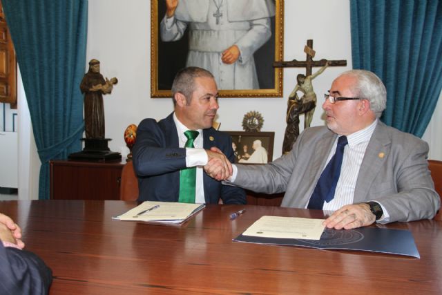 La UCAM firma un convenio con la Asociación de la Escala de Suboficiales de la Guardia Civil
