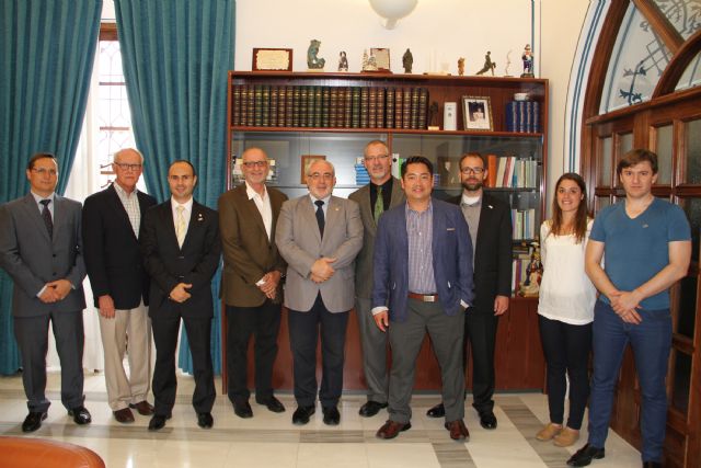 La UCAM recibe a los miembros de la NSCA