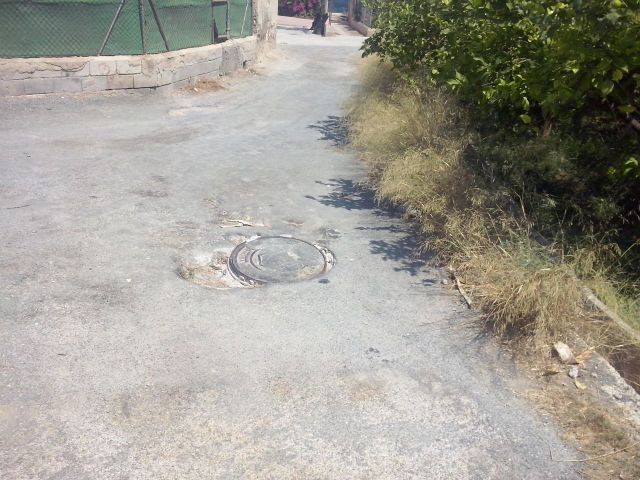 IU-Verdes vuelve a denunciar el abandono que están sufriendo las pedanías.