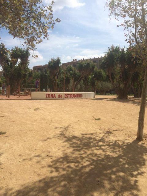 El espacio de ocio y deportivo de Abenarabi ya está completamente acondicionado