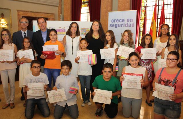 Los escolares aprenden a crecer en seguridad