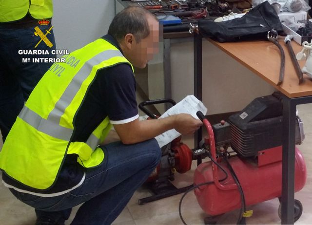 La Guardia Civil desmantela un activo grupo delictivo que actuaba sobre viviendas de la Huerta de Murcia