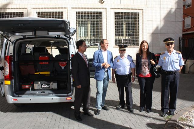 La Policía Local dispone de un nuevo vehículo para incrementar la seguridad vial