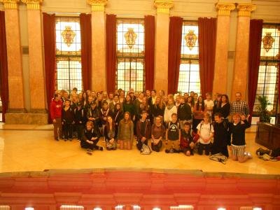 La Concejal de Educación recibe a profesores y alumnos del colegio Antonio de Nebrija y de centros de Dinamarca, Finlandia y Gales