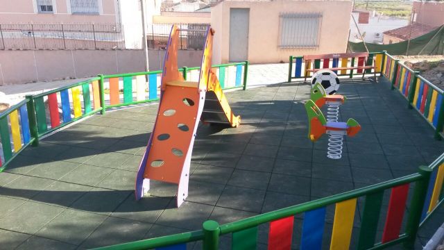 Beniaján, La Flota y Monteagudo cuentan con nuevas zonas de juegos infantiles