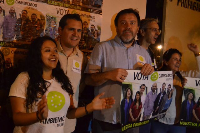 Cambiemos Murcia pretende sustituir al “Partido Popular en el gobierno de la Glorieta”