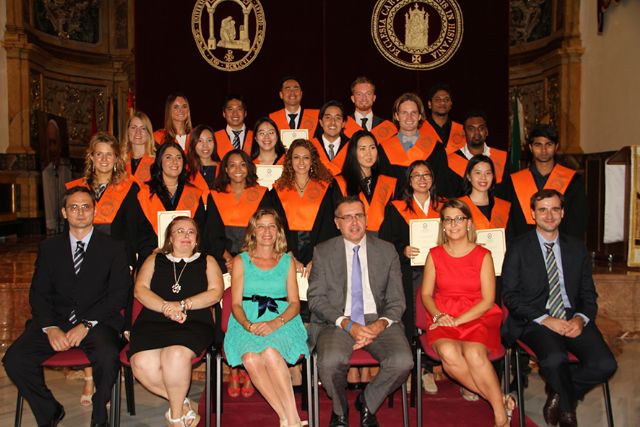 Una graduación muy internacional