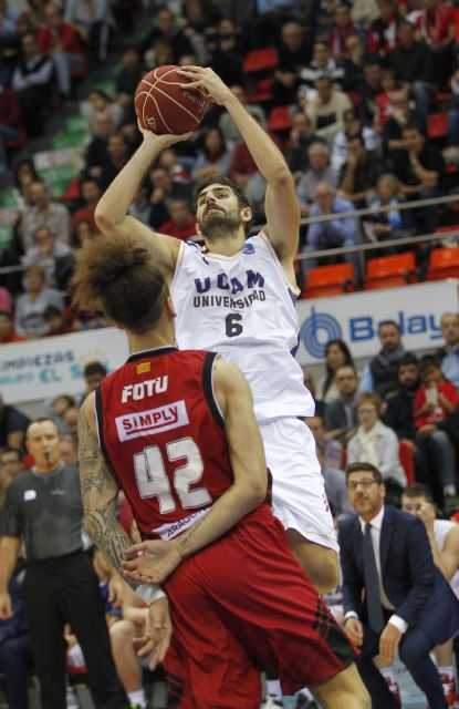 El UCAM Murcia paga un mal último cuarto