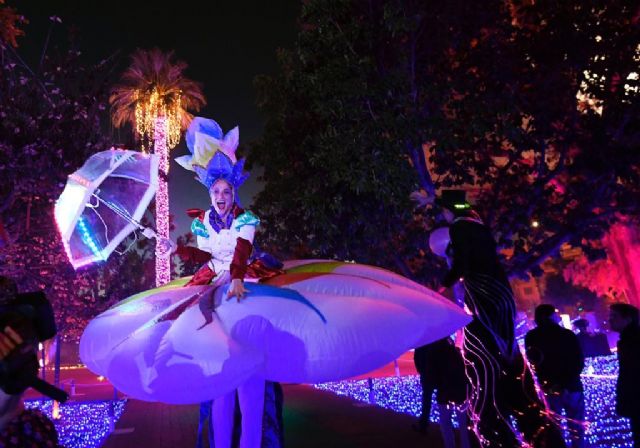 Las actividades de Navidad organizadas por el Ayuntamiento de Murcia desbordan de ilusión el municipio durante las fiestas