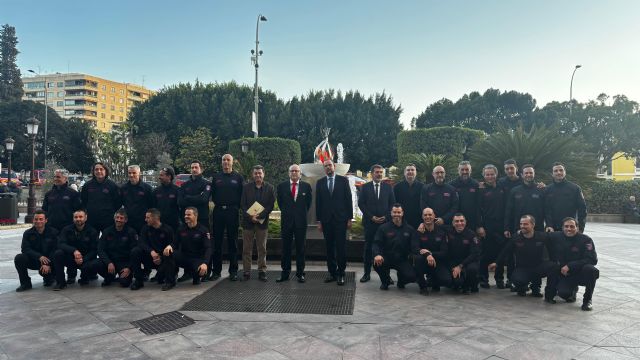 Bomberos de Murcia refuerza su plantilla con la toma de posesión de 25 nuevos cabos, suboficiales y sargentos por promoción interna