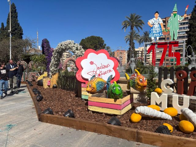 Murcia hará gala de toda la intensidad de su primavera este domingo con un espectáculo exclusivo para inaugurar sus Jardines de Primavera