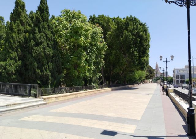 Cultura protege el entorno del Paseo de Malecón de Murcia