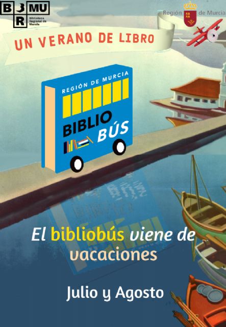 La Biblioteca Regional vuelve a las playas con sus bibliobuses y la campa&ntilde;a 'Un verano de libro'