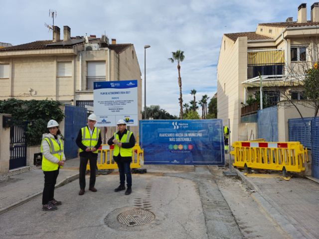 El Ayuntamiento de Murcia moderniza la red de abastecimiento en El Puntal con una inversión superior a 282.000&euro;