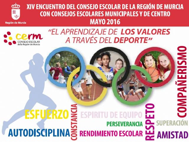 Rafa participa en el XIV Encuentro del Consejo Escolar de la Región de Murcia