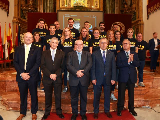 La UCAM celebra una temporada histórica con el punto de mira en Río 16