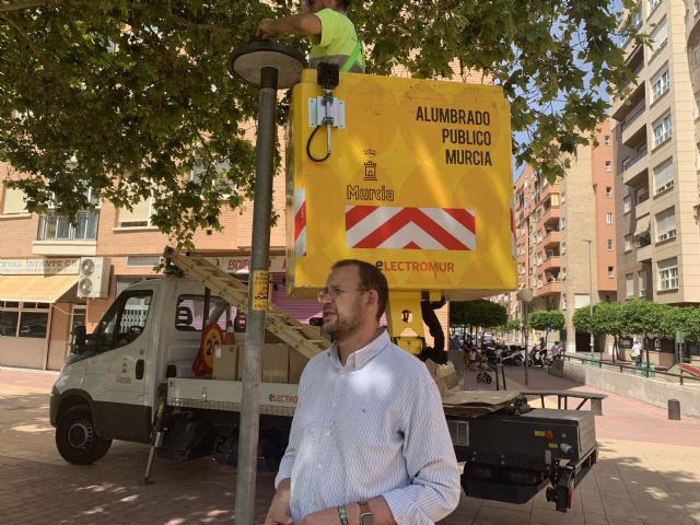 Las nuevas luminarias smart instaladas en El Infante proporcionan información individual para facilitar su mantenimiento