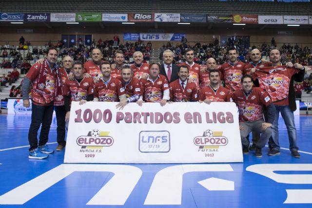 HOMENAJE ElPozo Murcia FS a sus Jugadores Míticos