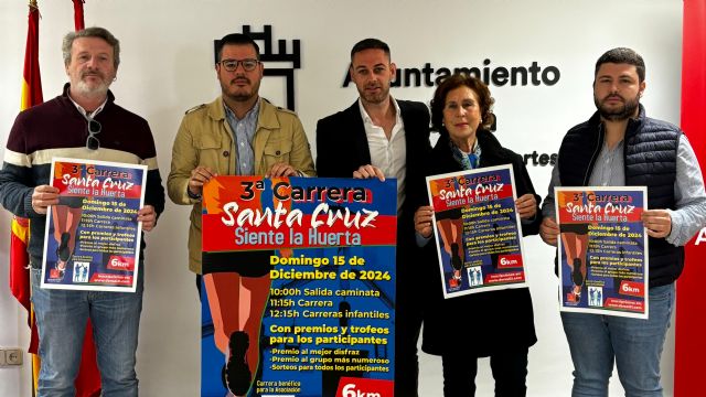 Santa Cruz celebra su 3ª Carrera Solidaria 'Siente la Huerta'