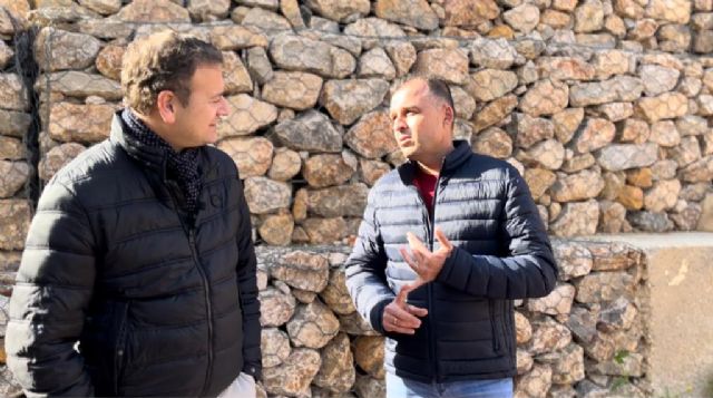 Dos años después, el gran muro de contención de Monteagudo continúa sin arreglar