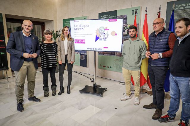 Murcia se vuelca este sábado con Martín para recaudar fondos para sus cuidados y para la investigación del cáncer infantil