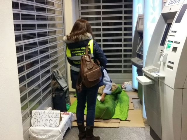 La 'Operación Frío 2017/2018', llevada a cabo por la Concejalía de Derechos Sociales, finaliza con 114 personas atendidas