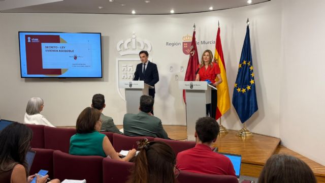 El Gobierno regional aprueba el Decreto Ley de Vivienda Asequible que sitúa a la Región de Murcia a la vanguardia en políticas de hogar