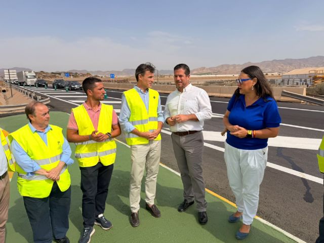 La Comunidad refuerza la seguridad vial en los accesos al polígono industrial de Águilas
