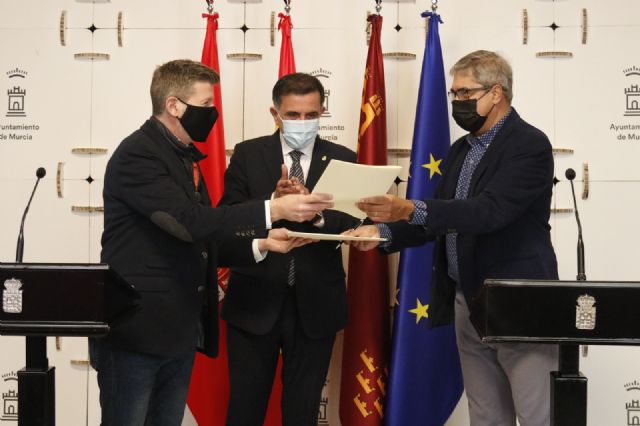 Convenio entre Ayuntamiento y CENTIC para poner en marcha un nuevo espacio de emprendimiento 'HUB Murcia'