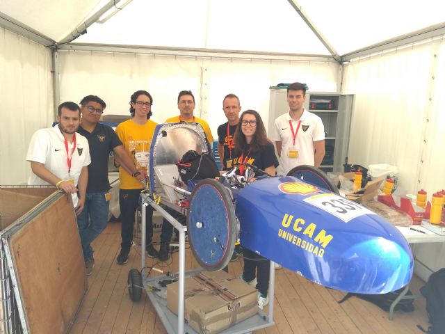 El UCAM Racing Team ya está en Londres para participar en la Shell Eco-Marathon