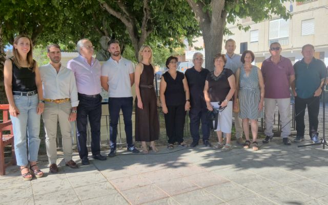 El Ayuntamiento de Murcia rinde homenaje al escultor Antonio Campillo dedicándole un jardín en su Era Alta natal