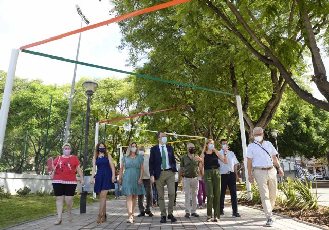 Los niños de Cabezo de Torres estrenan un área de juegos y deporte de 11.300 m2 en el corazón de la pedanía
