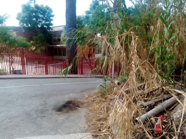 Ahora Murcia denuncia la presencia de amianto en dos puntos de algezares y exige que se cumpla la campaña comunicativa