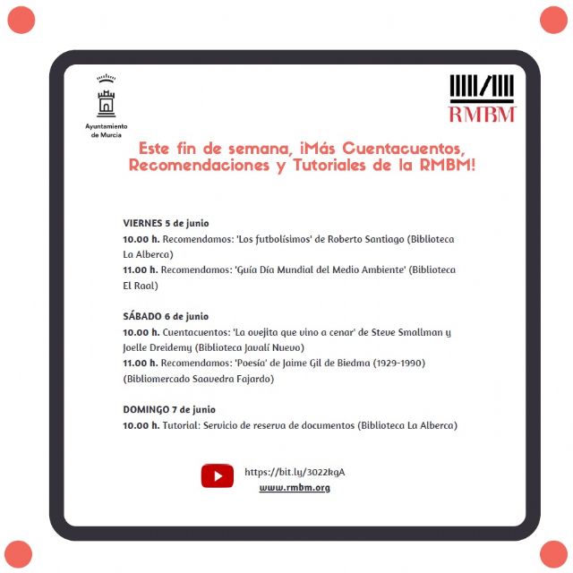 ´Los futbolísimos´ se cuelan en la programación de las Bibliotecas de Murcia para este fin de semana