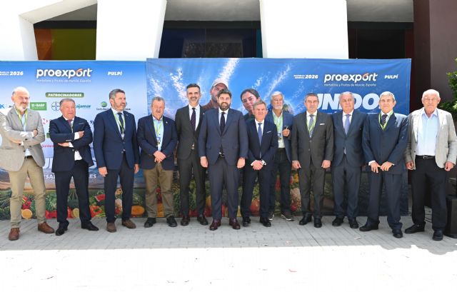 Las exportaciones hortofrutícolas de la Región de Murcia arrancan 2026 con el mejor primer trimestre de su historia