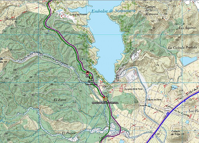 Conato de incendio forestal declarado en El Esparragal (Murcia)