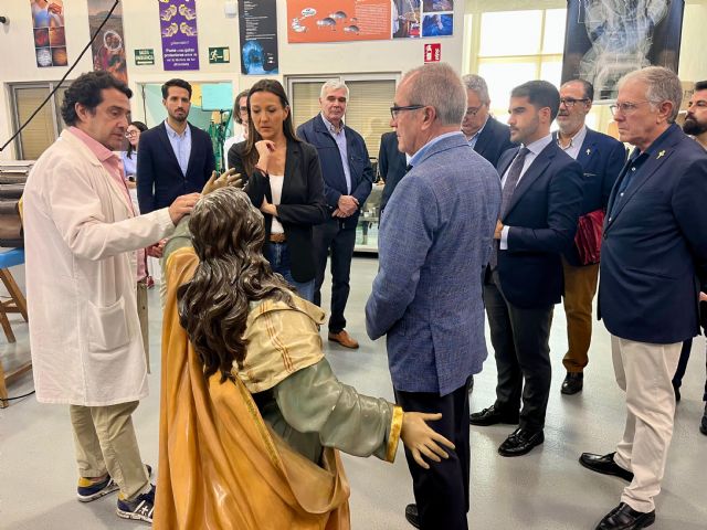 El Centro de Restauración intervendrá las imágenes secundarias del paso del Cristo del Perdón de Murcia