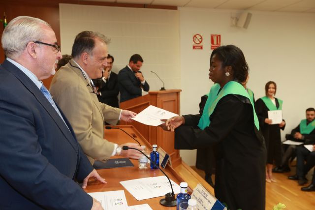 Alumnos de una veintena de países se gradúan en los másteres de dirección y gestión deportiva de la UCAM