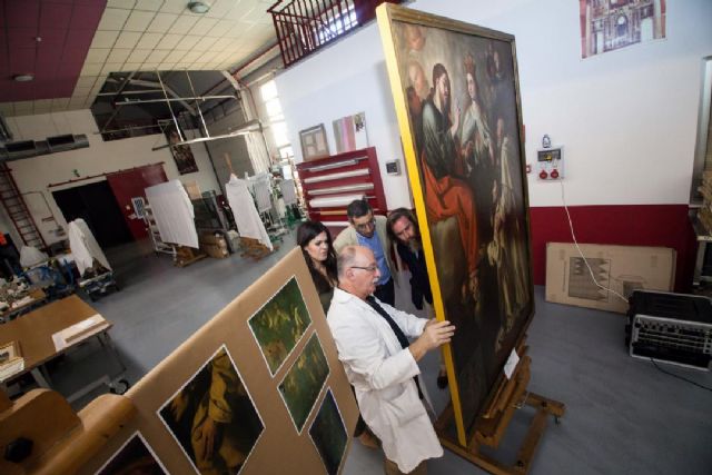 San Pedro Nolasco brilla de nuevo en el Rectorado de la UMU