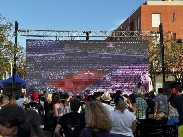 El Ayuntamiento de Murcia instalará el domingo una pantalla gigante en El Palmar para apoyar a Carlos Alcaraz en la final del US Open