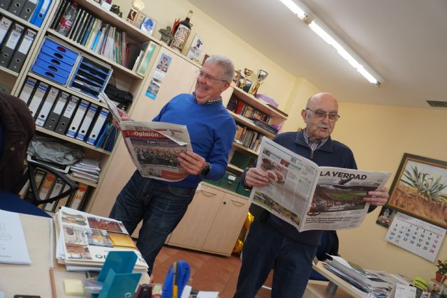 Vuelven los diarios regionales en papel a los Centros Sociales de Mayores del municipio
