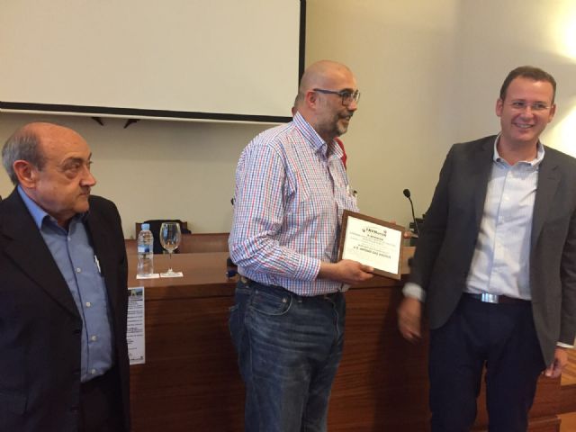 Antonio Díaz Bautista, reconocido con el galardón ´Murcianos que dejaron huella´